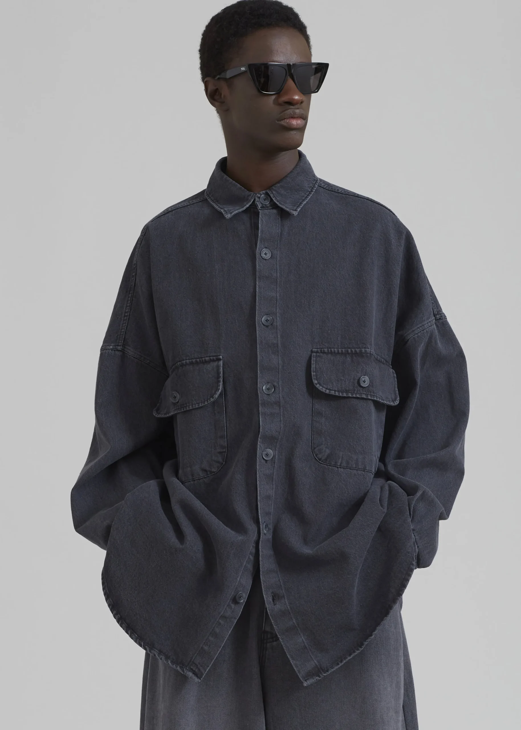 Dallas Men Denim Overshirt