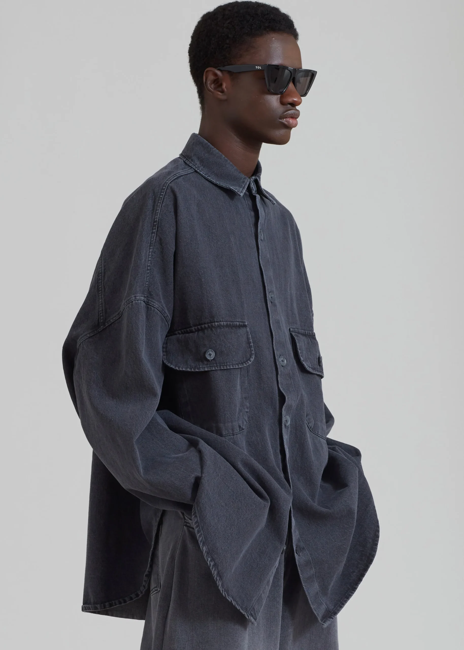 Dallas Men Denim Overshirt