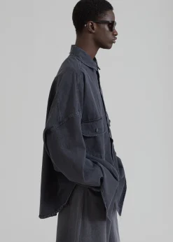 Dallas Men Denim Overshirt