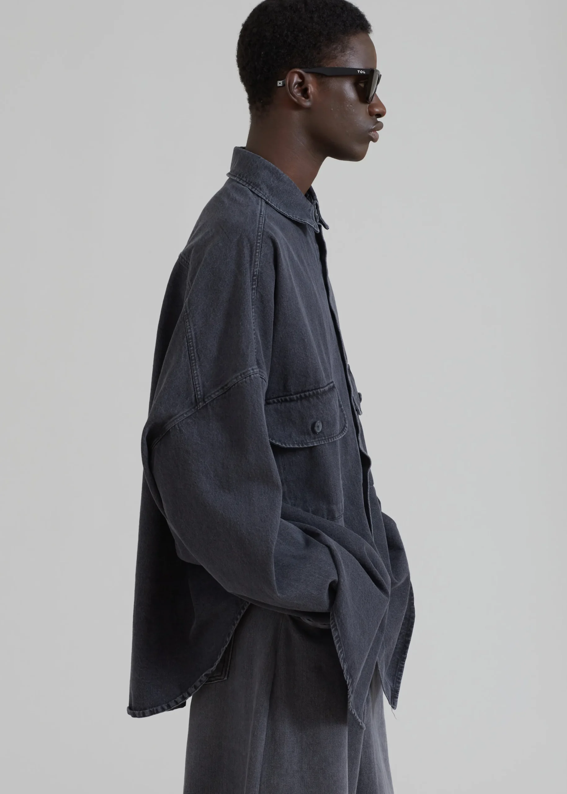 Dallas Men Denim Overshirt