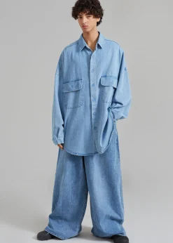 Dallas Men Denim Overshirt