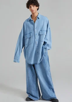Dallas Men Denim Overshirt