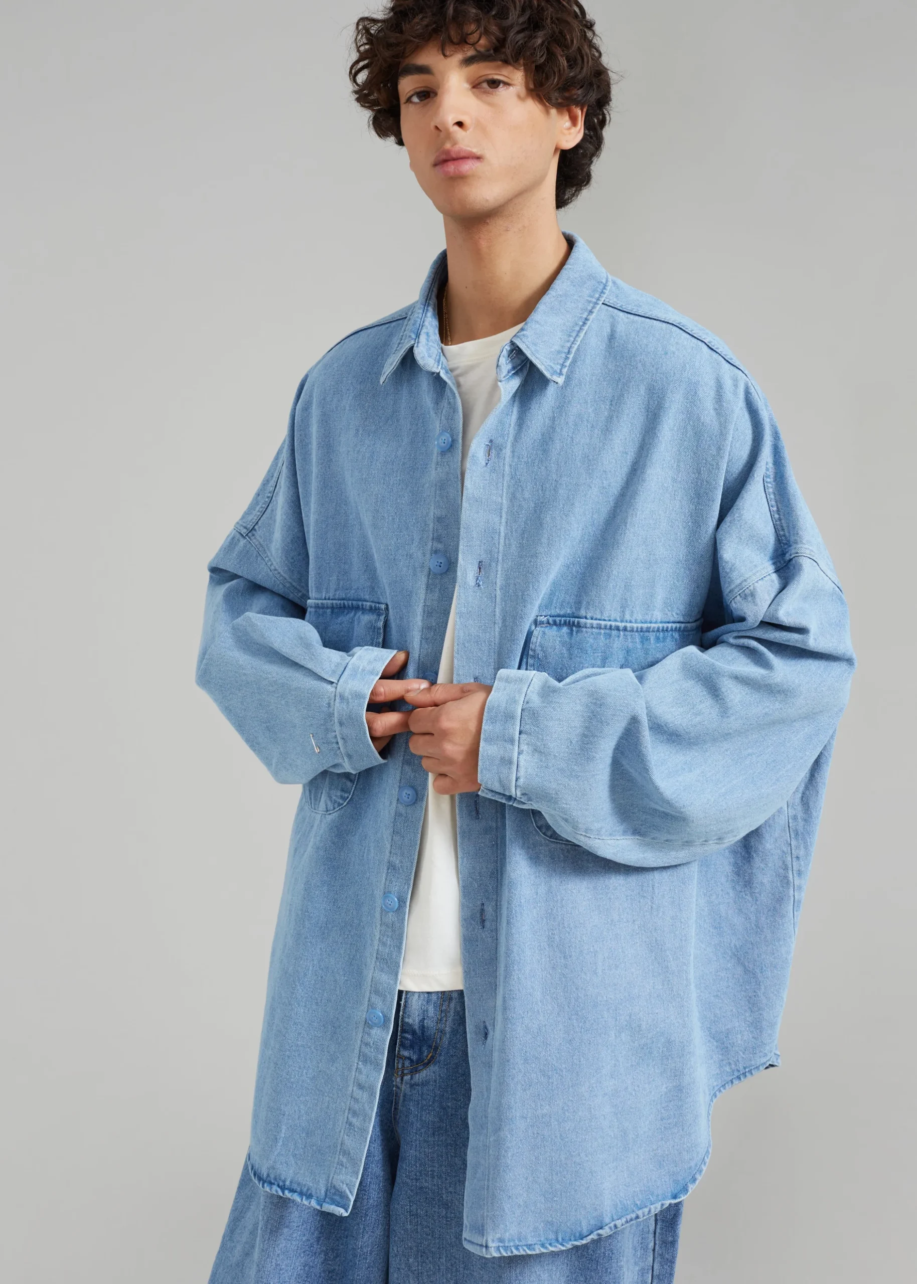 Dallas Men Denim Overshirt