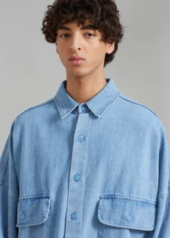 Dallas Men Denim Overshirt