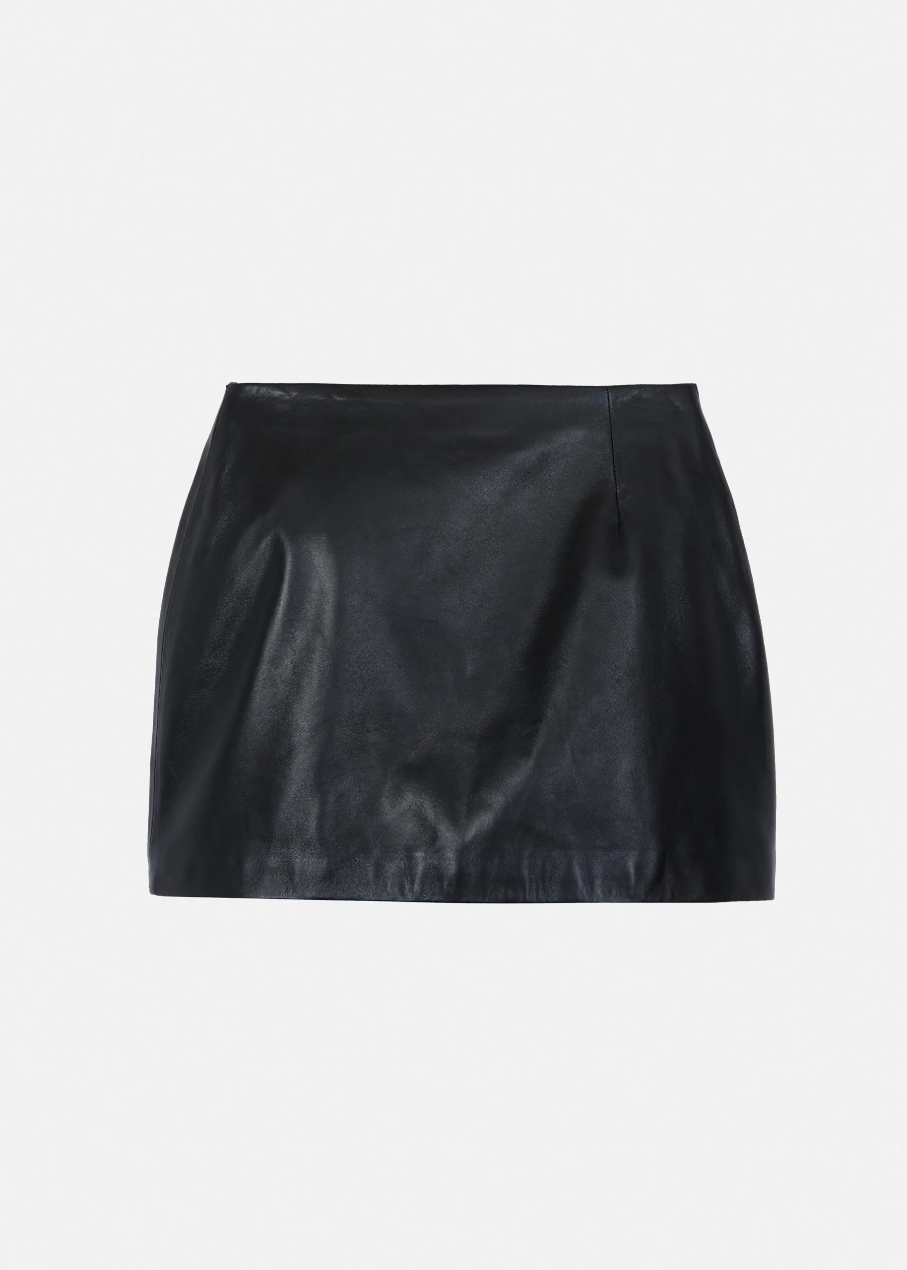 Derby Leather Mini Skirt