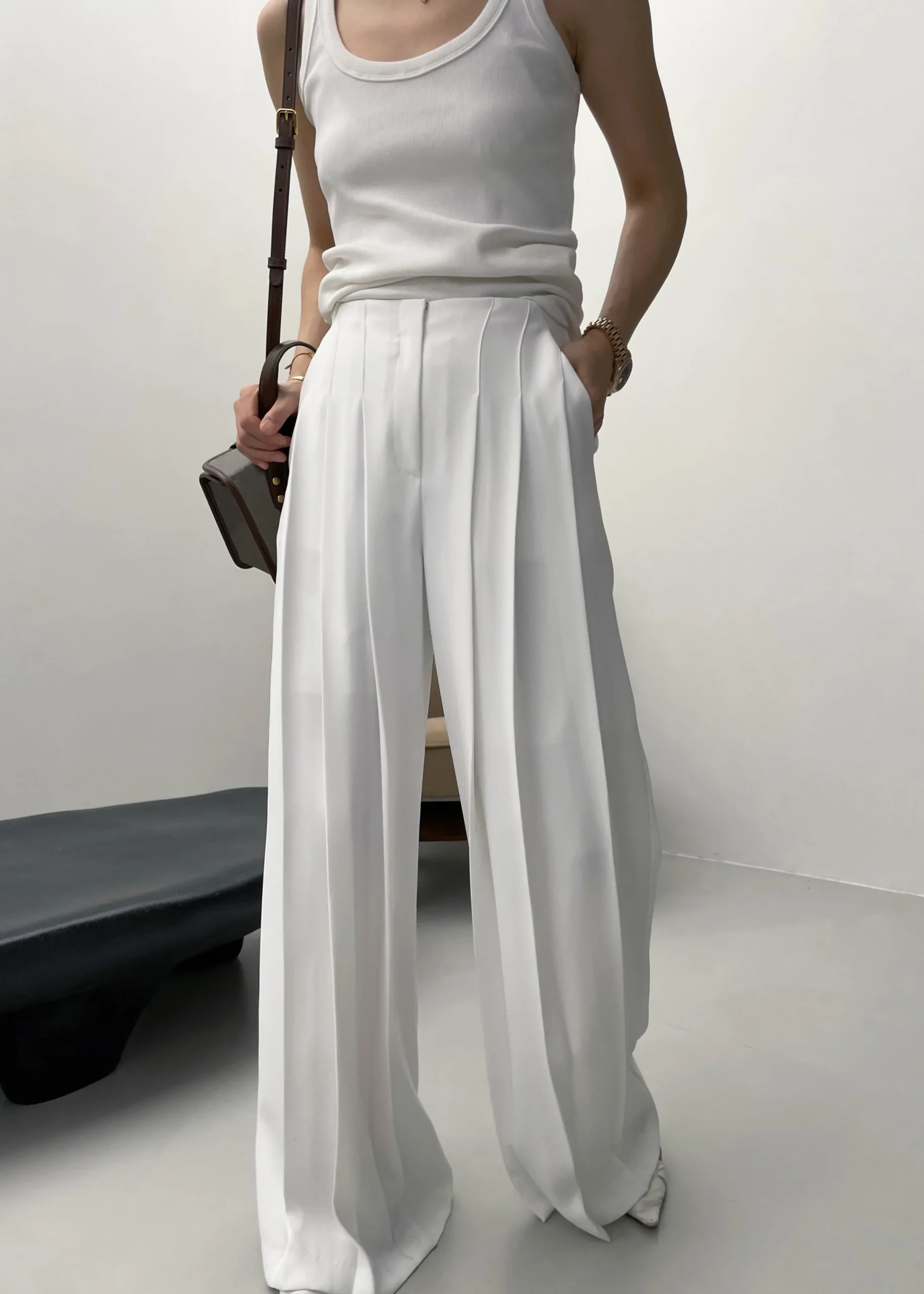 Dillon Pleated Pants