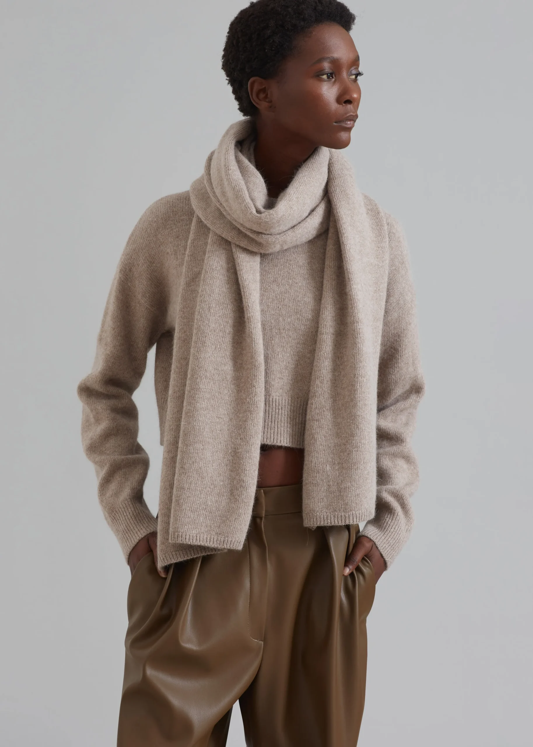 Dori Sweater & Scarf Set