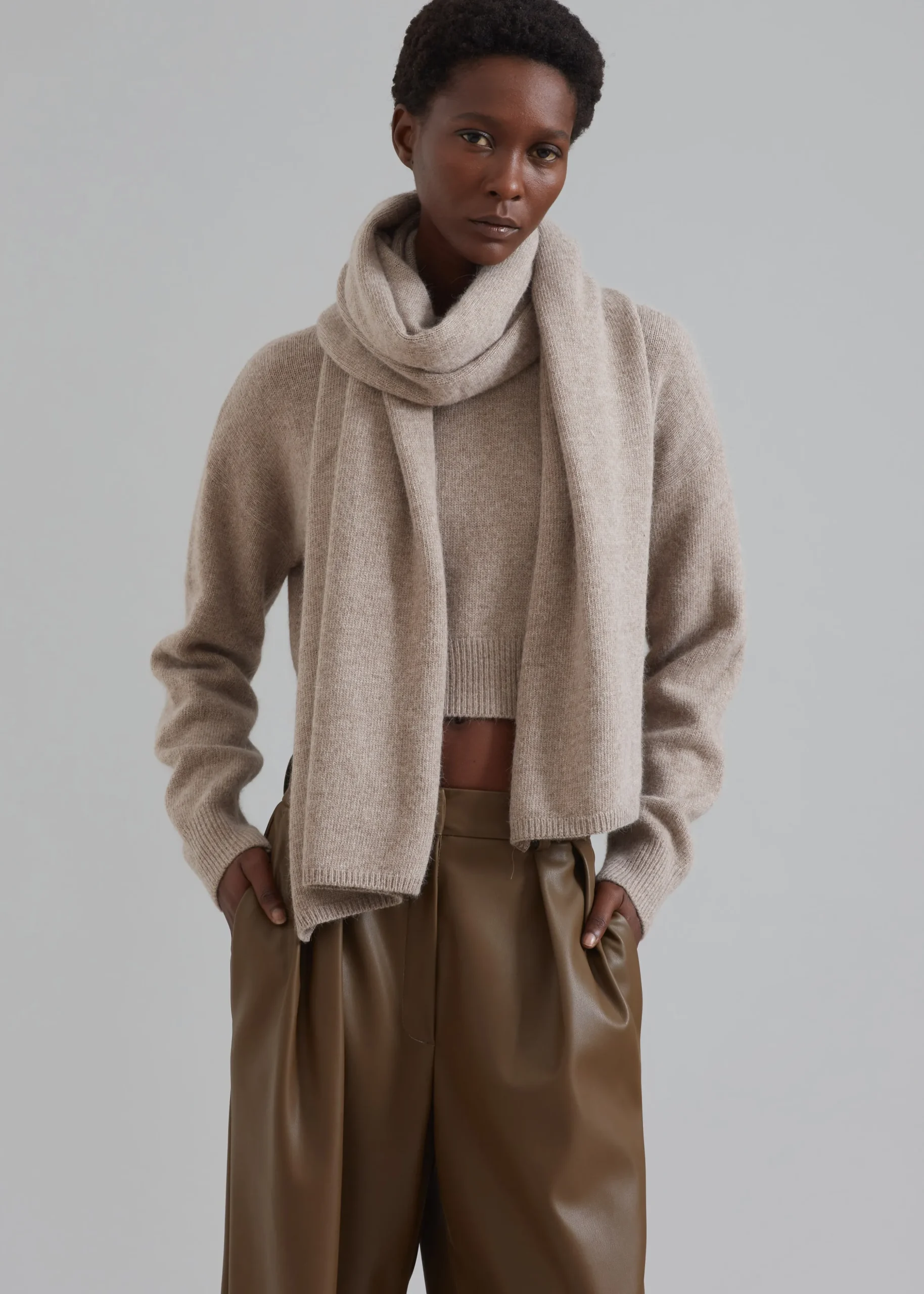 Dori Sweater & Scarf Set