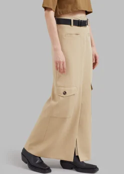 Eden Long Cargo Skirt