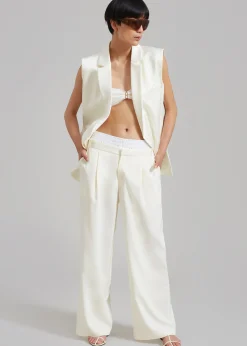 Ellie Darted Boxer Trousers