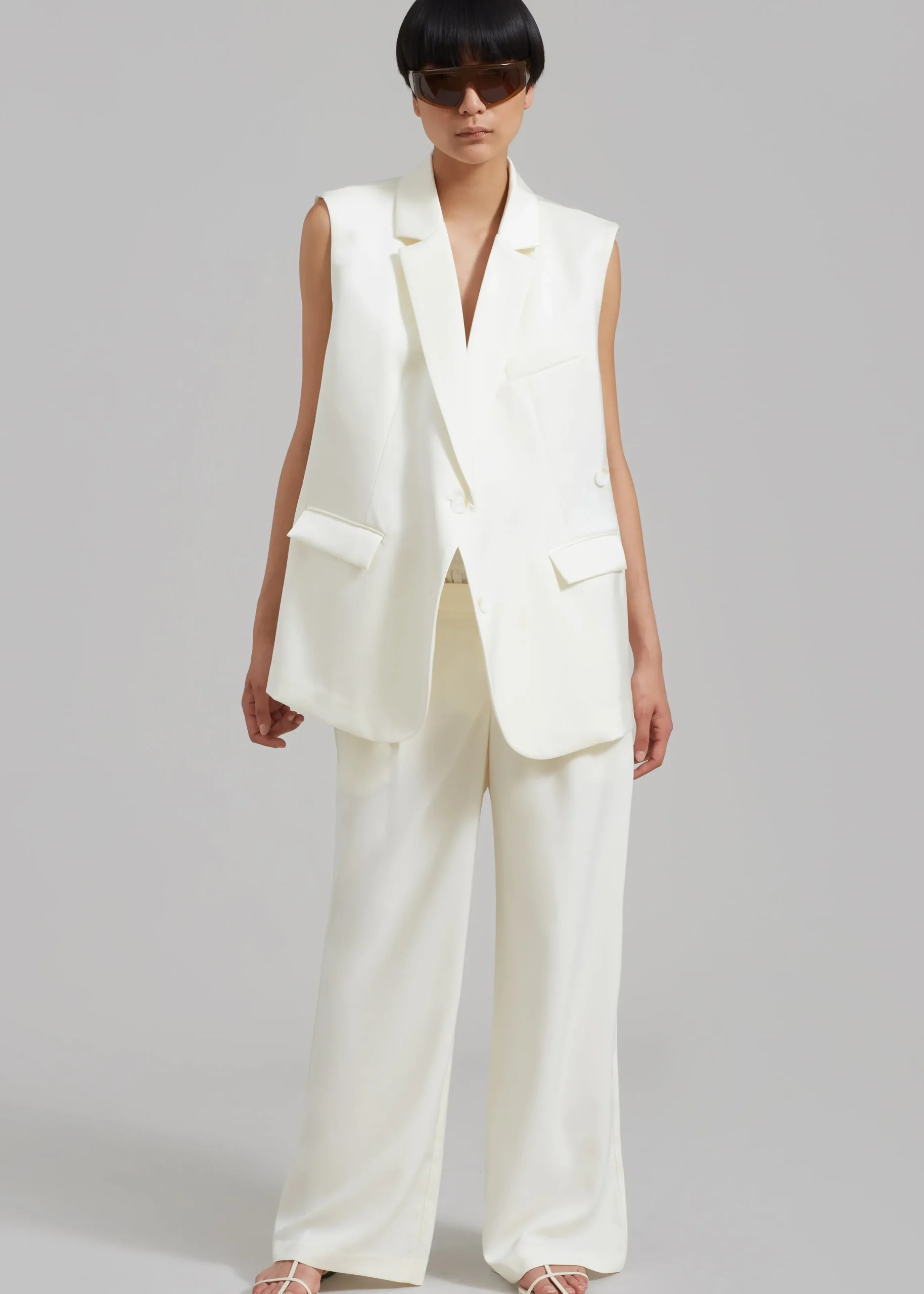 Ellie Darted Boxer Trousers