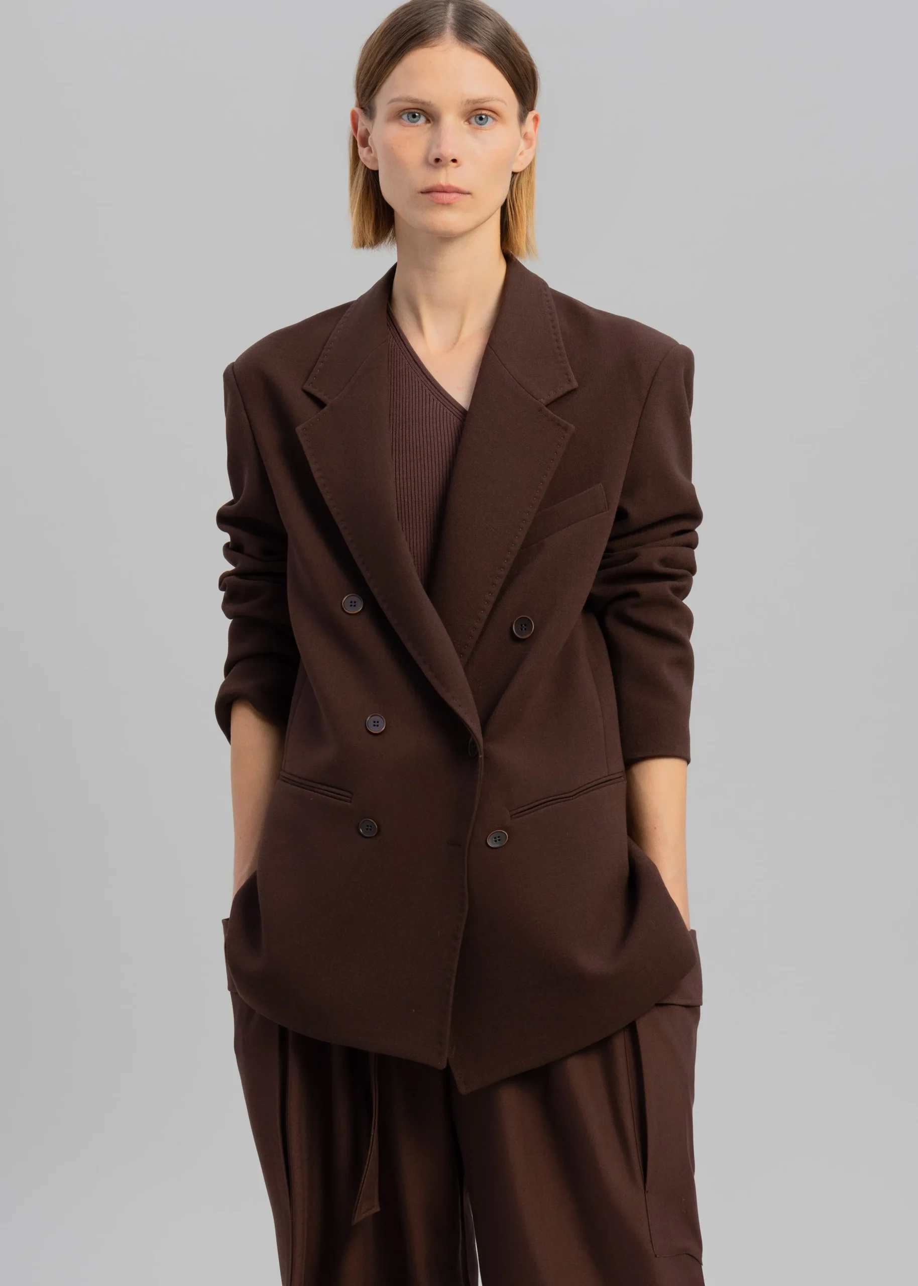 Elna Double Breasted Blazer