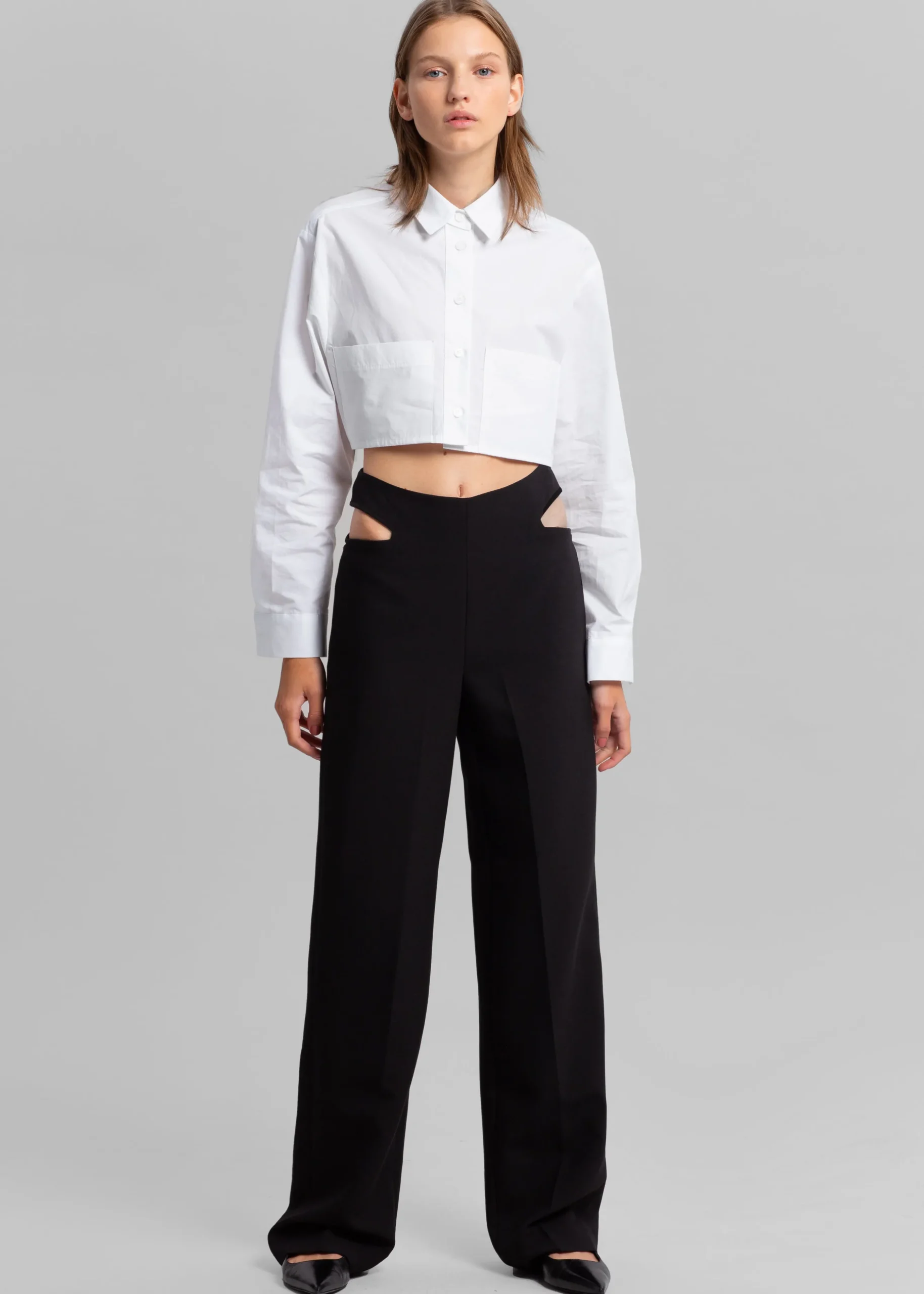 Elo Cropped Pocket Shirt
