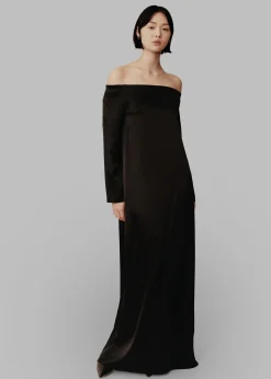 Esse Studios Off Shoulder Column Dress