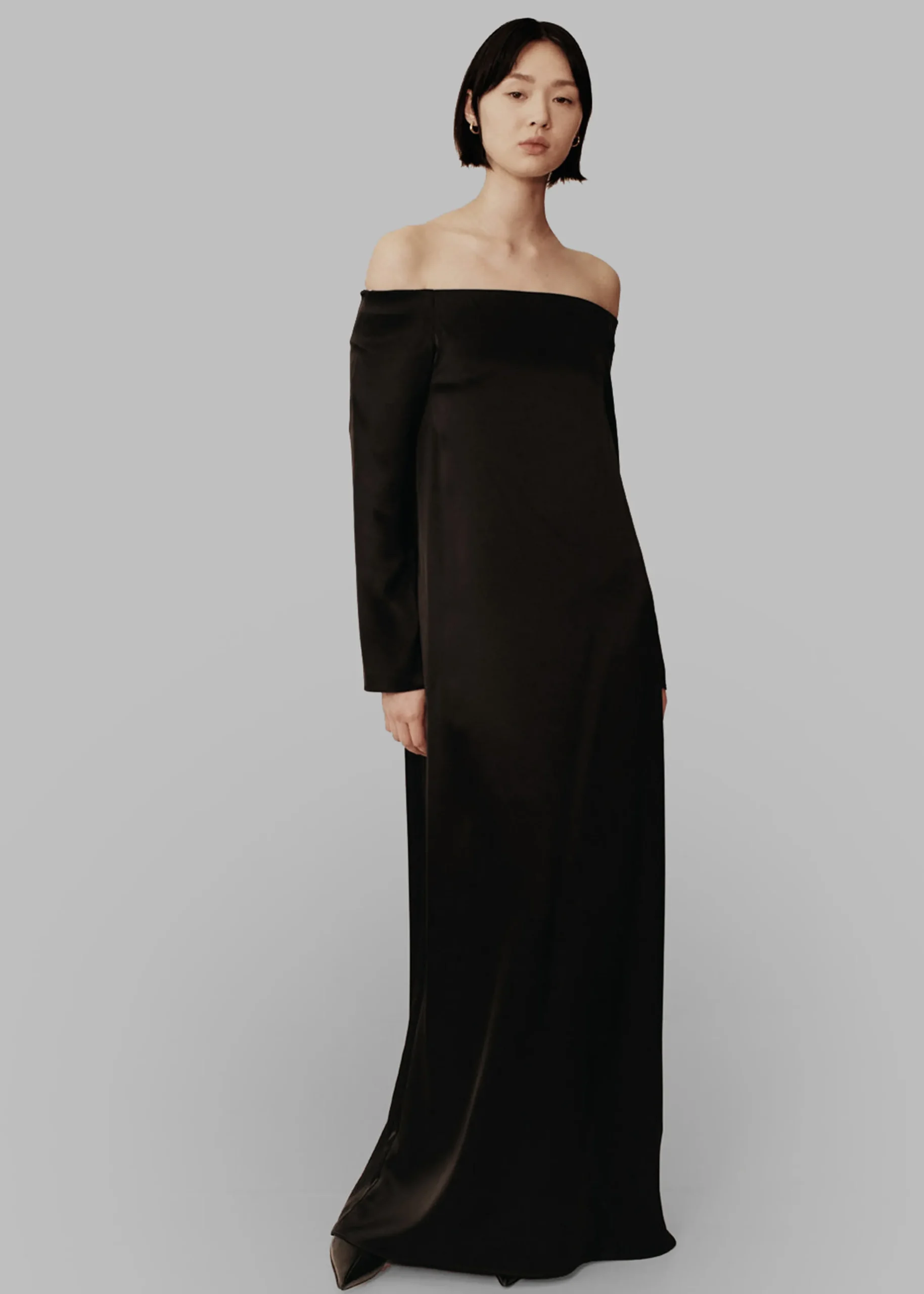 Esse Studios Off Shoulder Column Dress