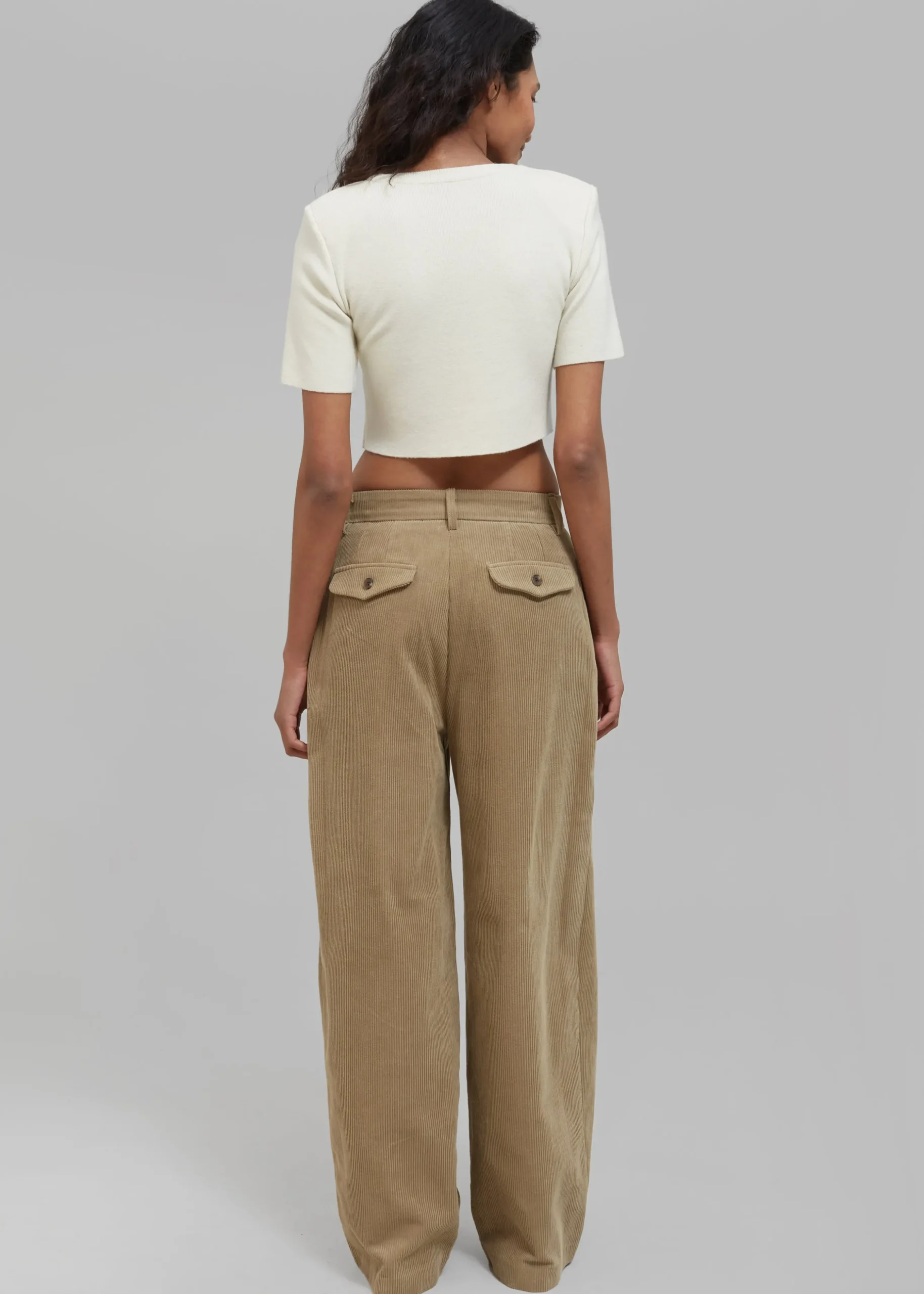 Estrid Corduroy Wide Pants