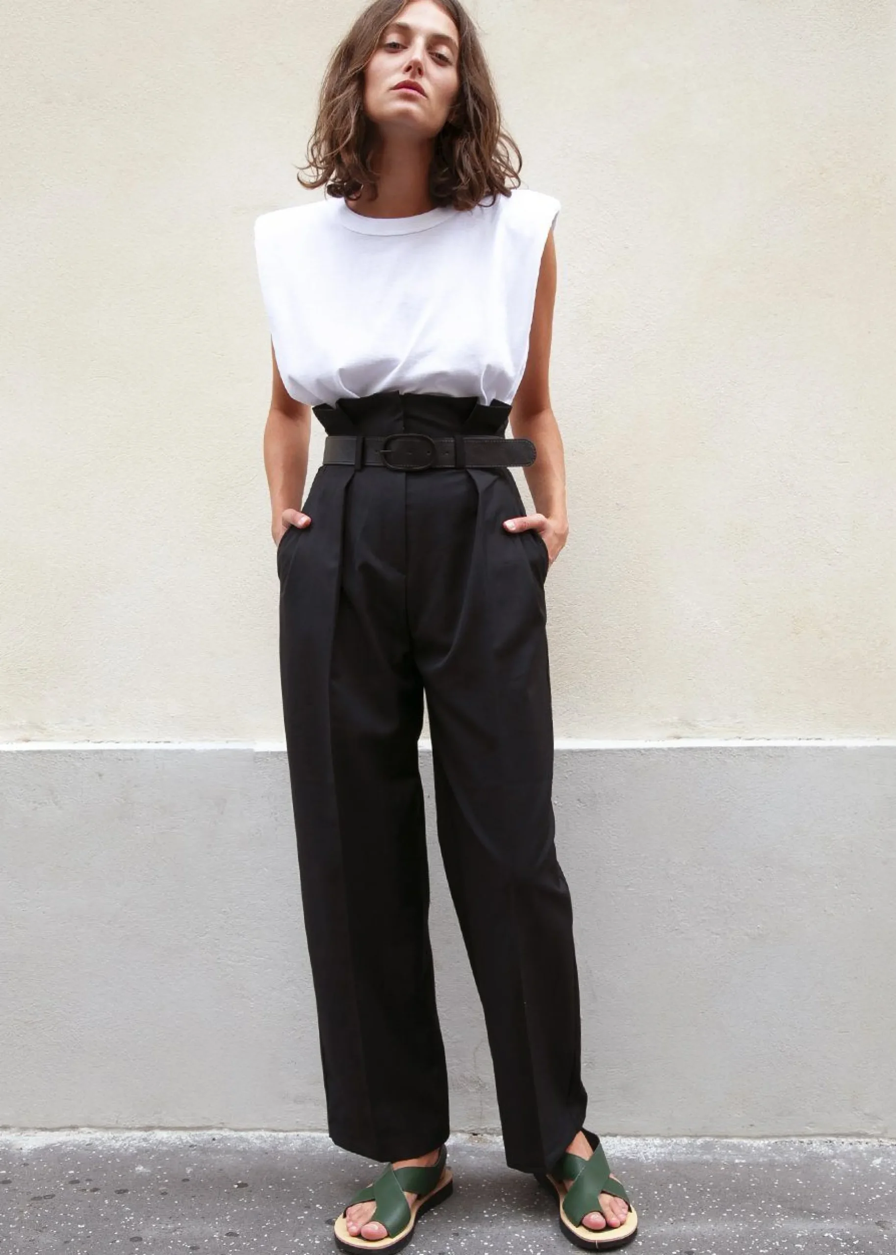 Eva Padded Shoulder Muscle T-Shirt