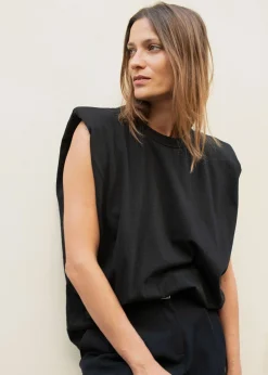 Eva Padded Shoulder Muscle T-Shirt