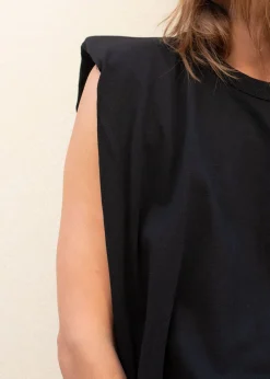 Eva Padded Shoulder Muscle T-Shirt