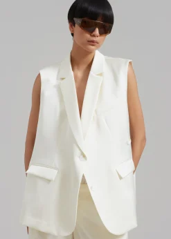 Everly Satin Vest