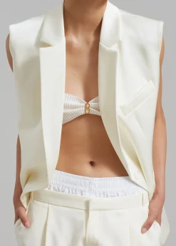 Everly Satin Vest
