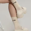 Frankie In Hebrew Ribbed Socks