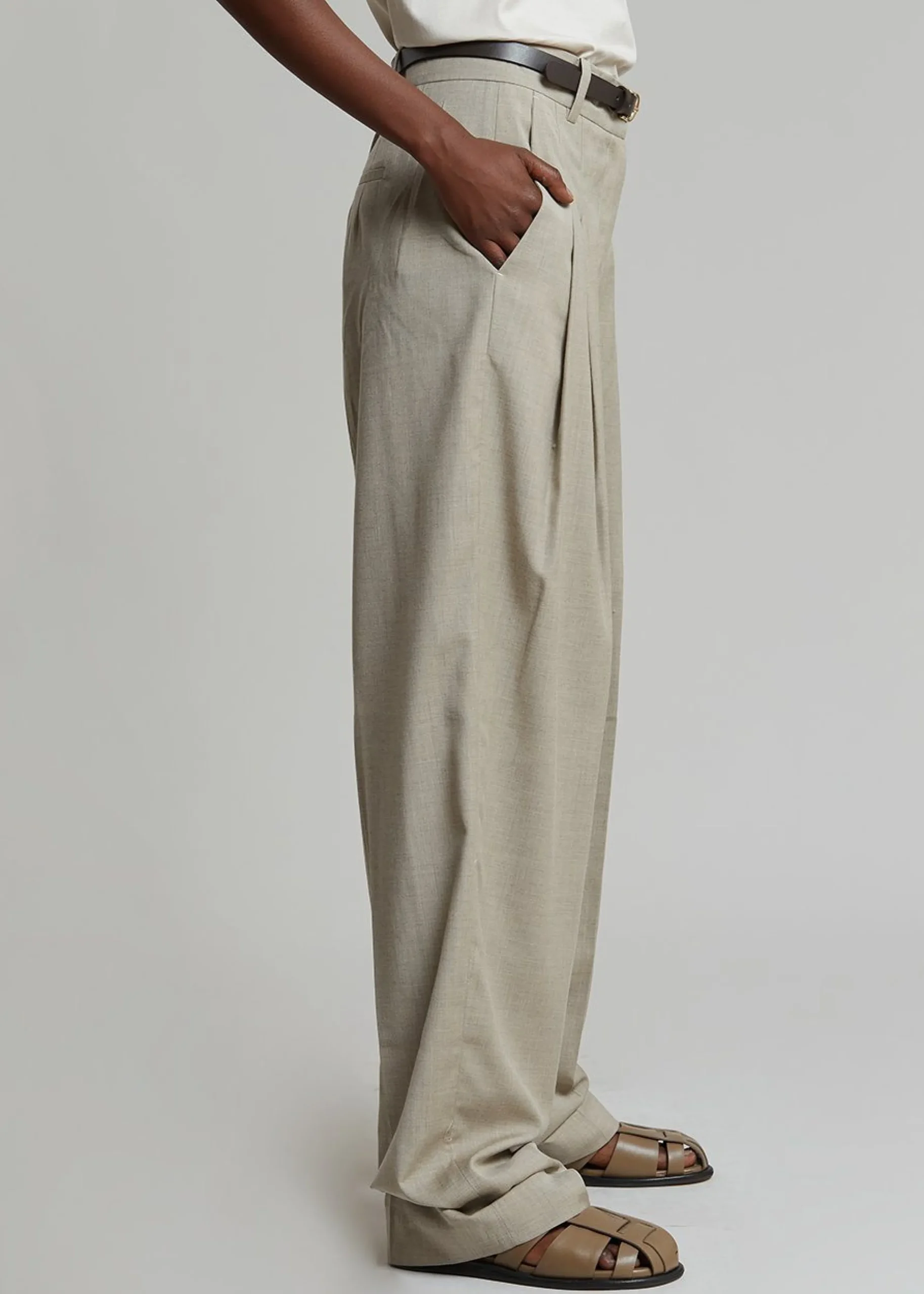 Gelso Pleated Trousers