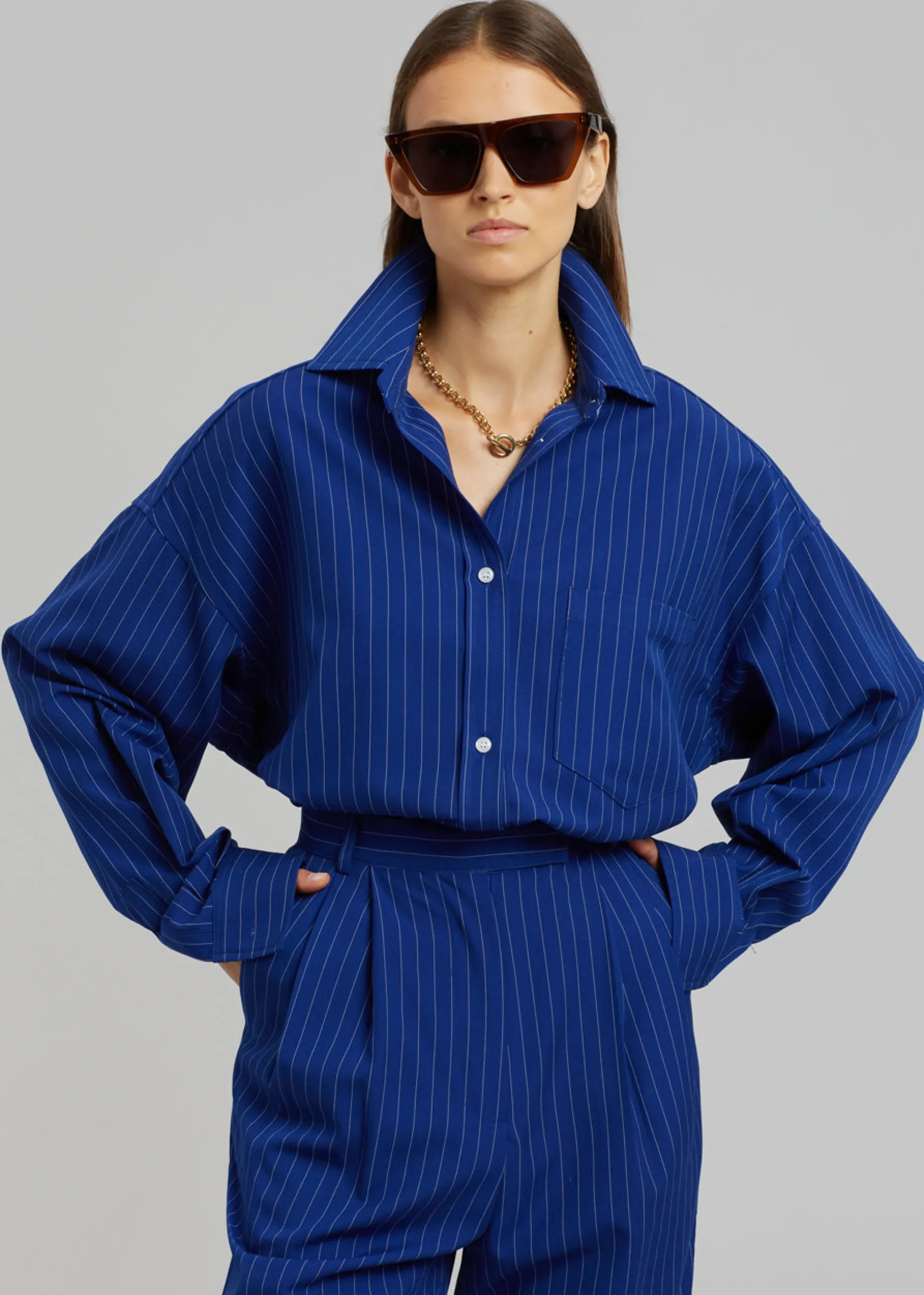 Georgia Fluid Stripe Shirt