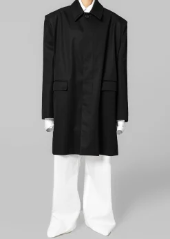 Ghent Padded Shoulder Trench