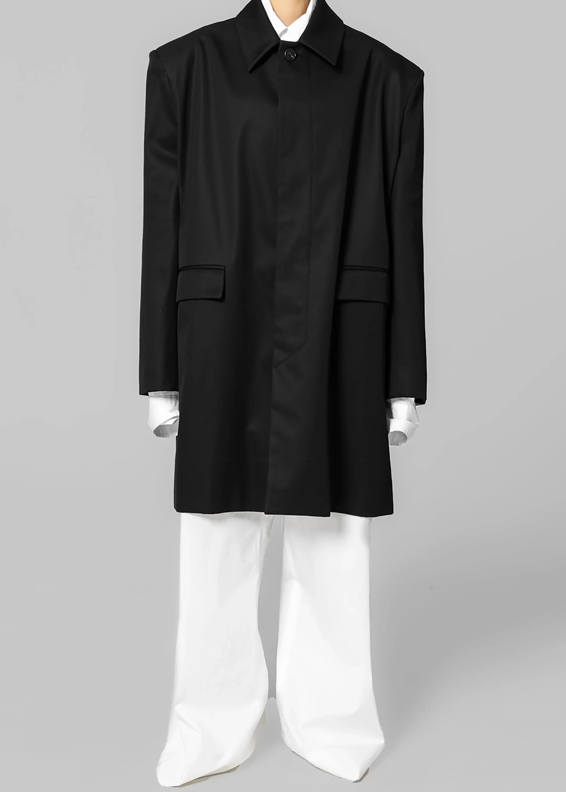 Ghent Padded Shoulder Trench