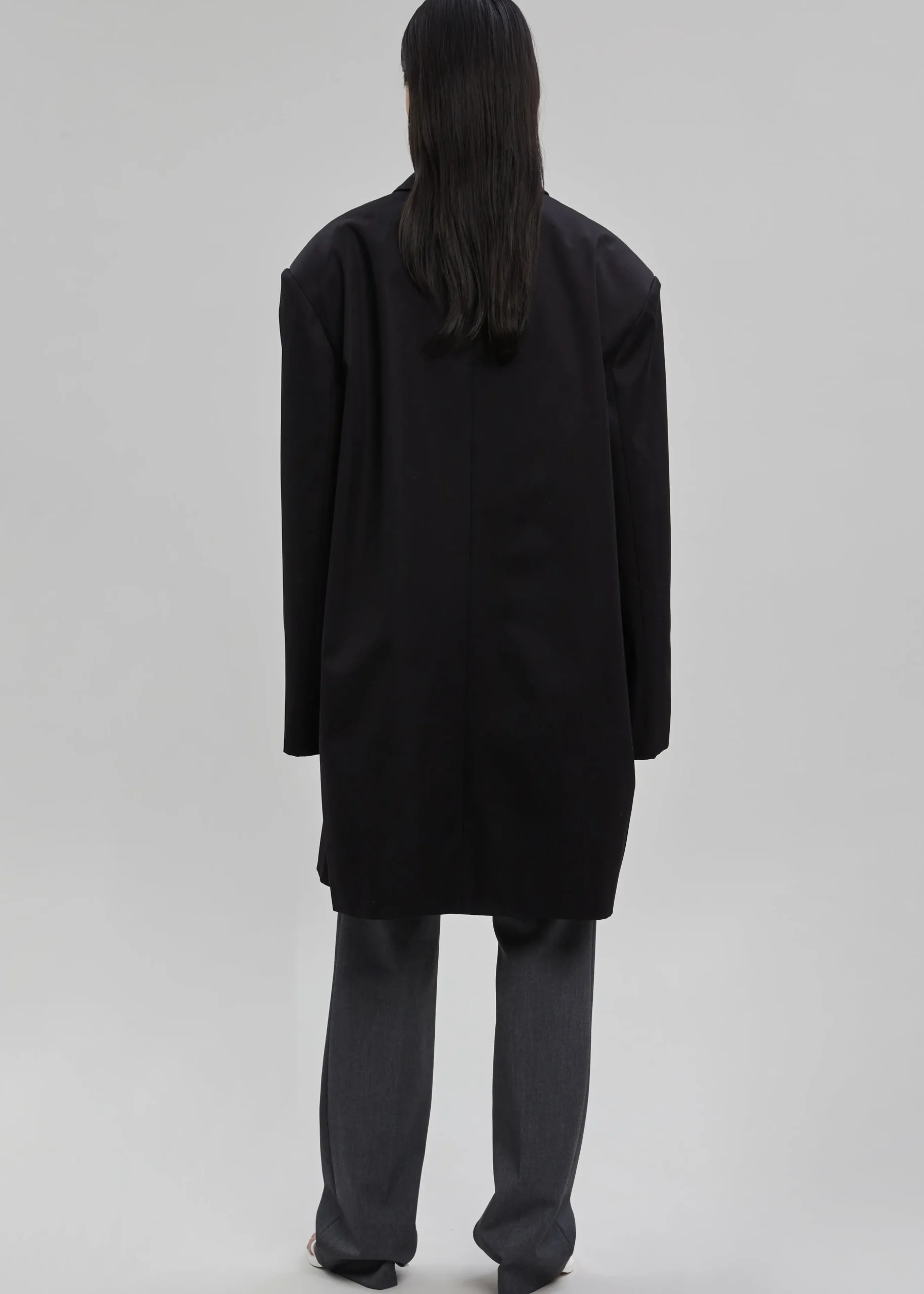 Ghent Padded Shoulder Trench