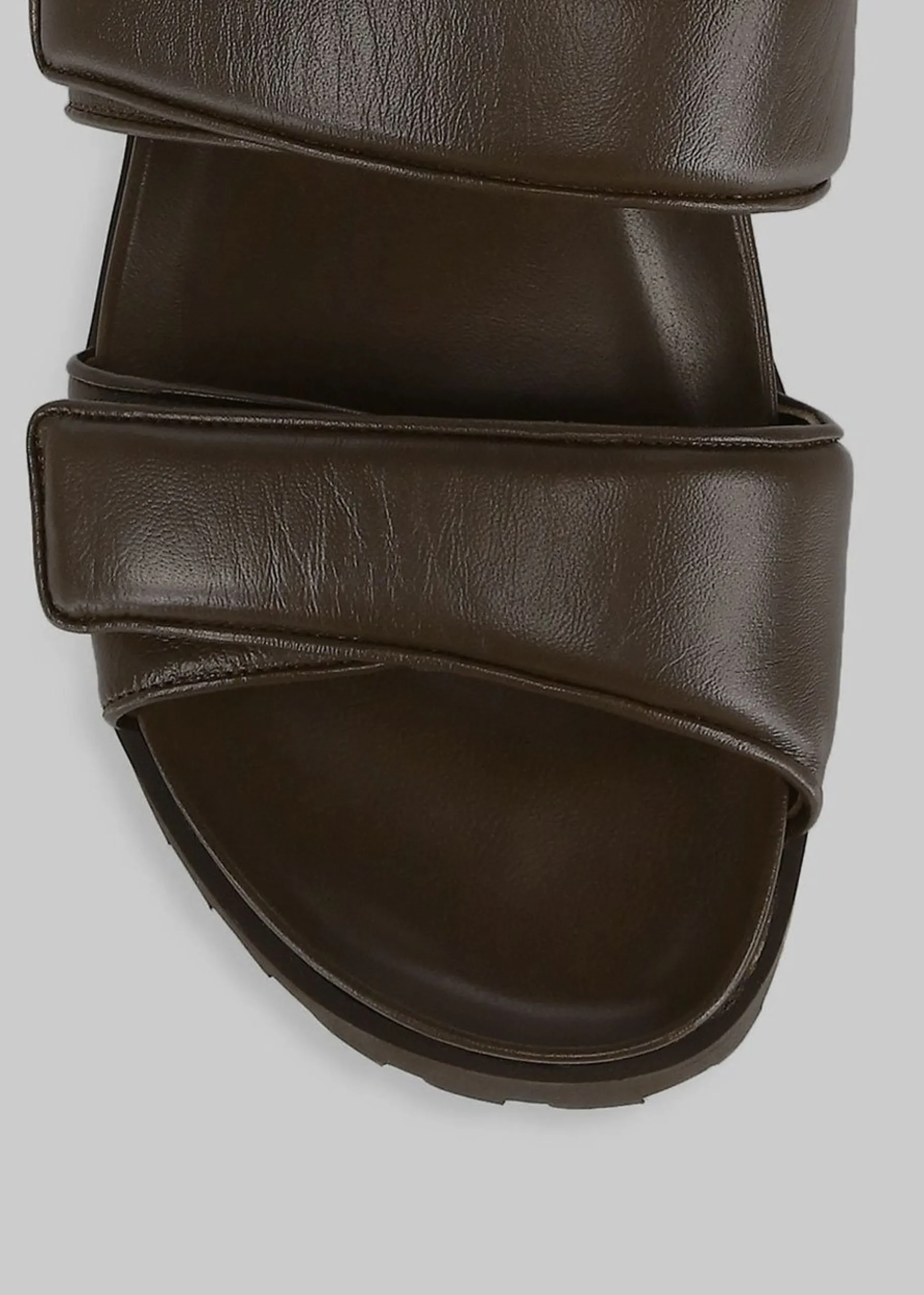 Gia X Pernille Leather Slide Sandals
