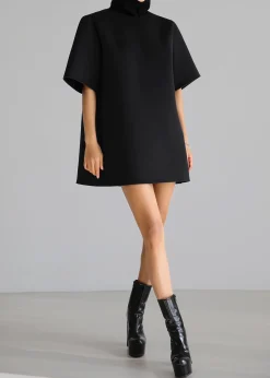 Giza Neoprene Mini Dress