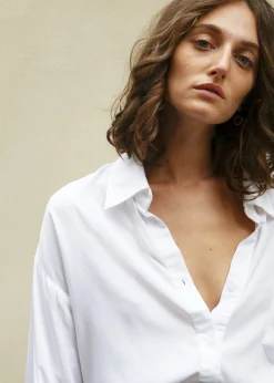 Hanna Silky Oversized Blouse