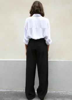 Hanna Silky Oversized Blouse