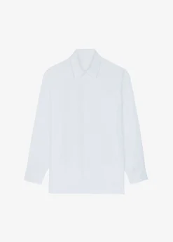 Hanna Silky Oversized Blouse