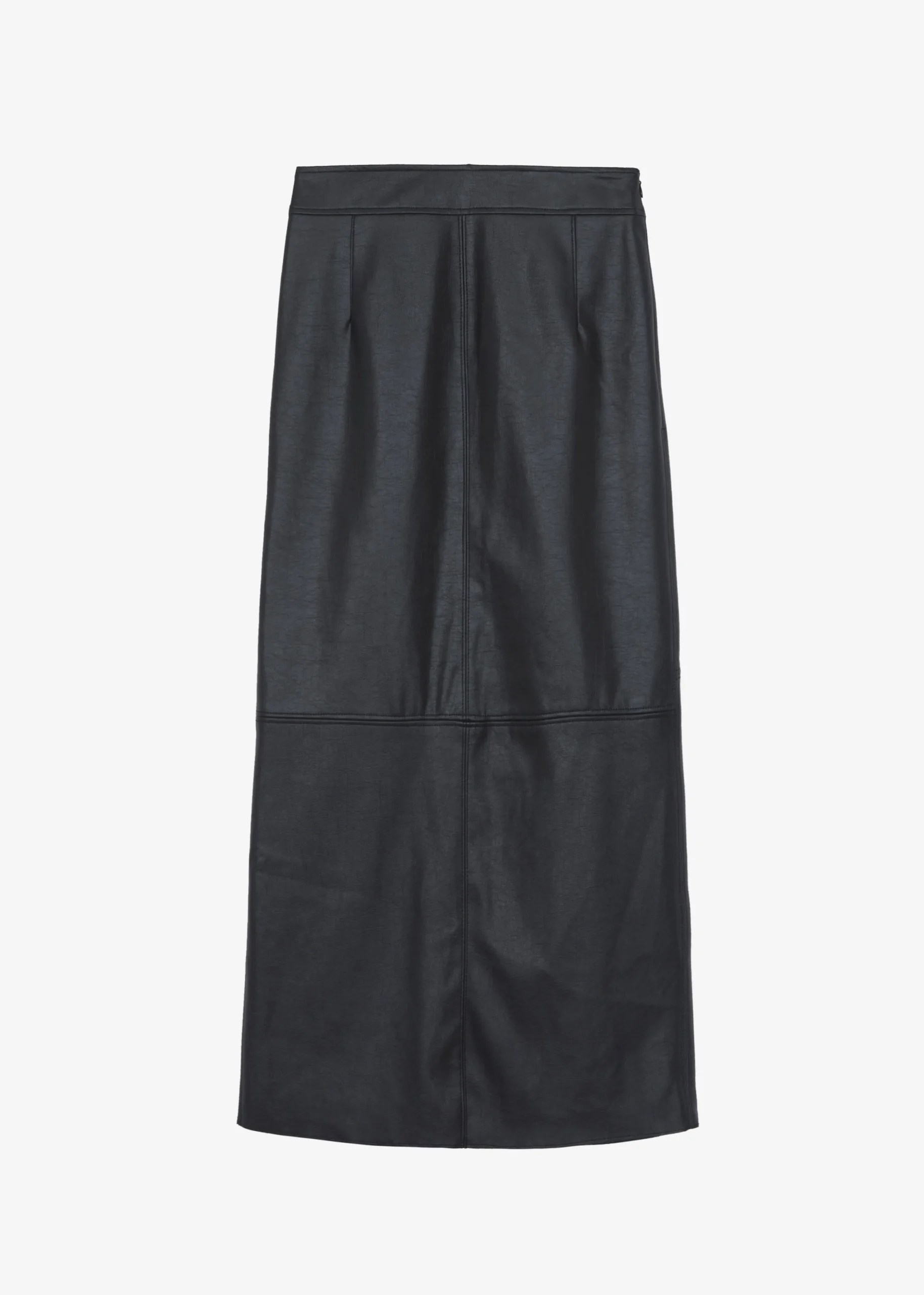 Heather Leather Pencil Skirt