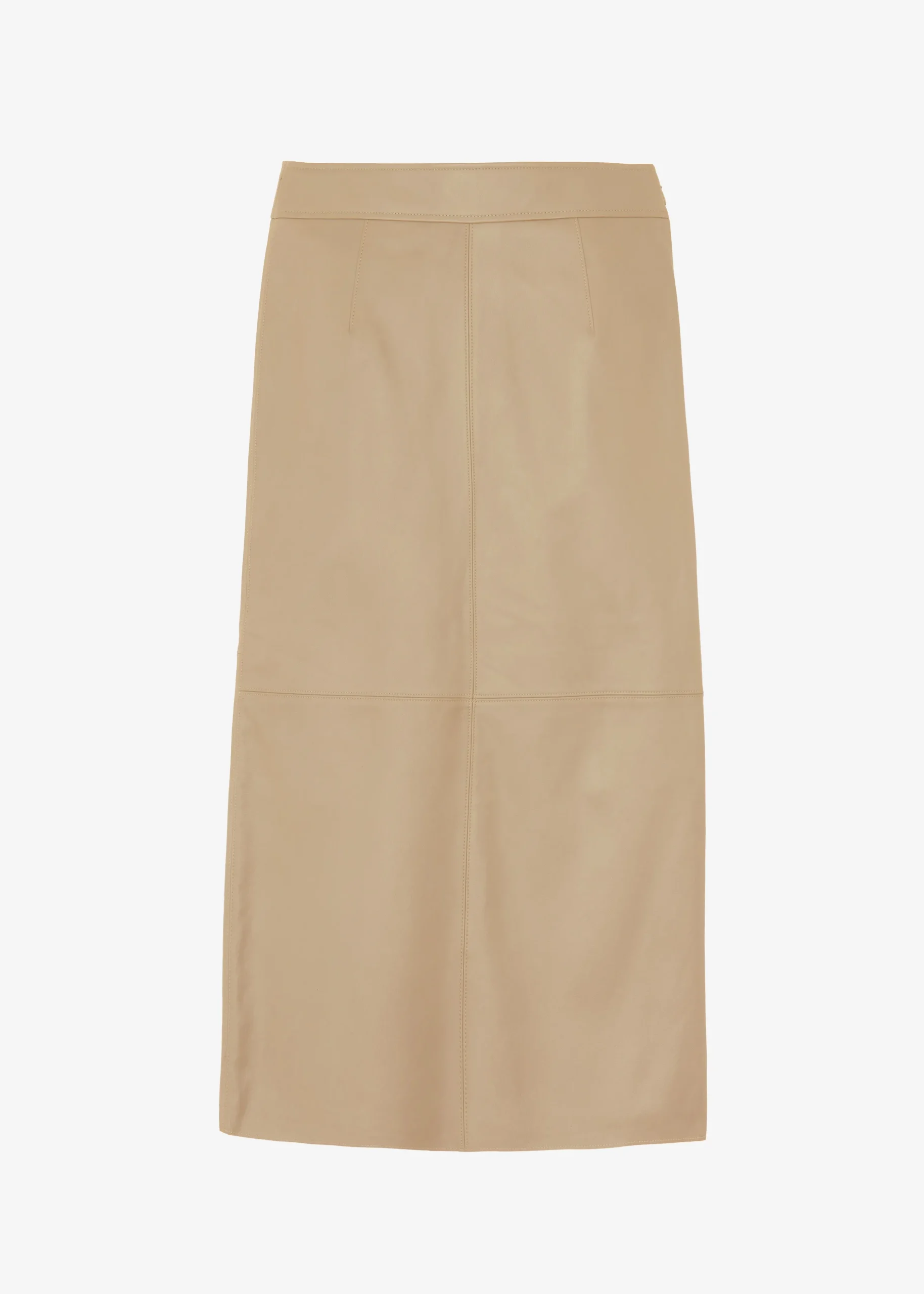 Heather Leather Pencil Skirt