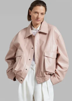 Hera Faux Leather Jacket