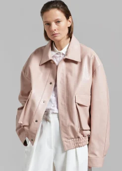 Hera Faux Leather Jacket
