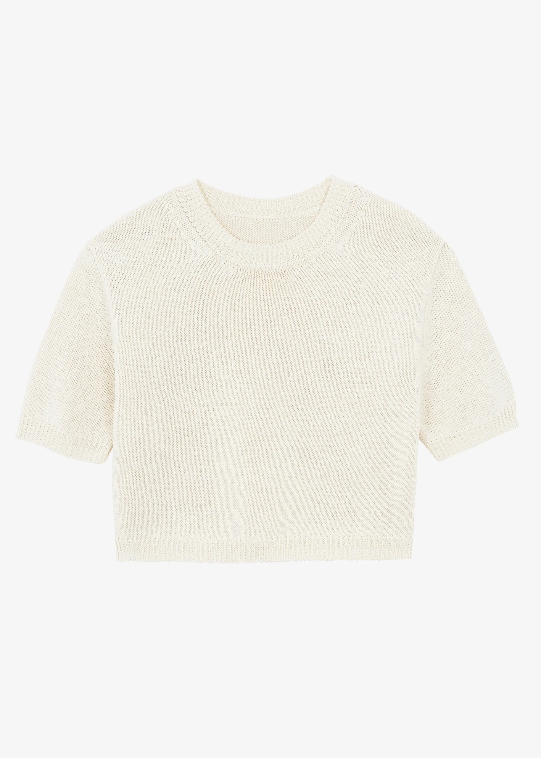 Holly Cropped Knit Top