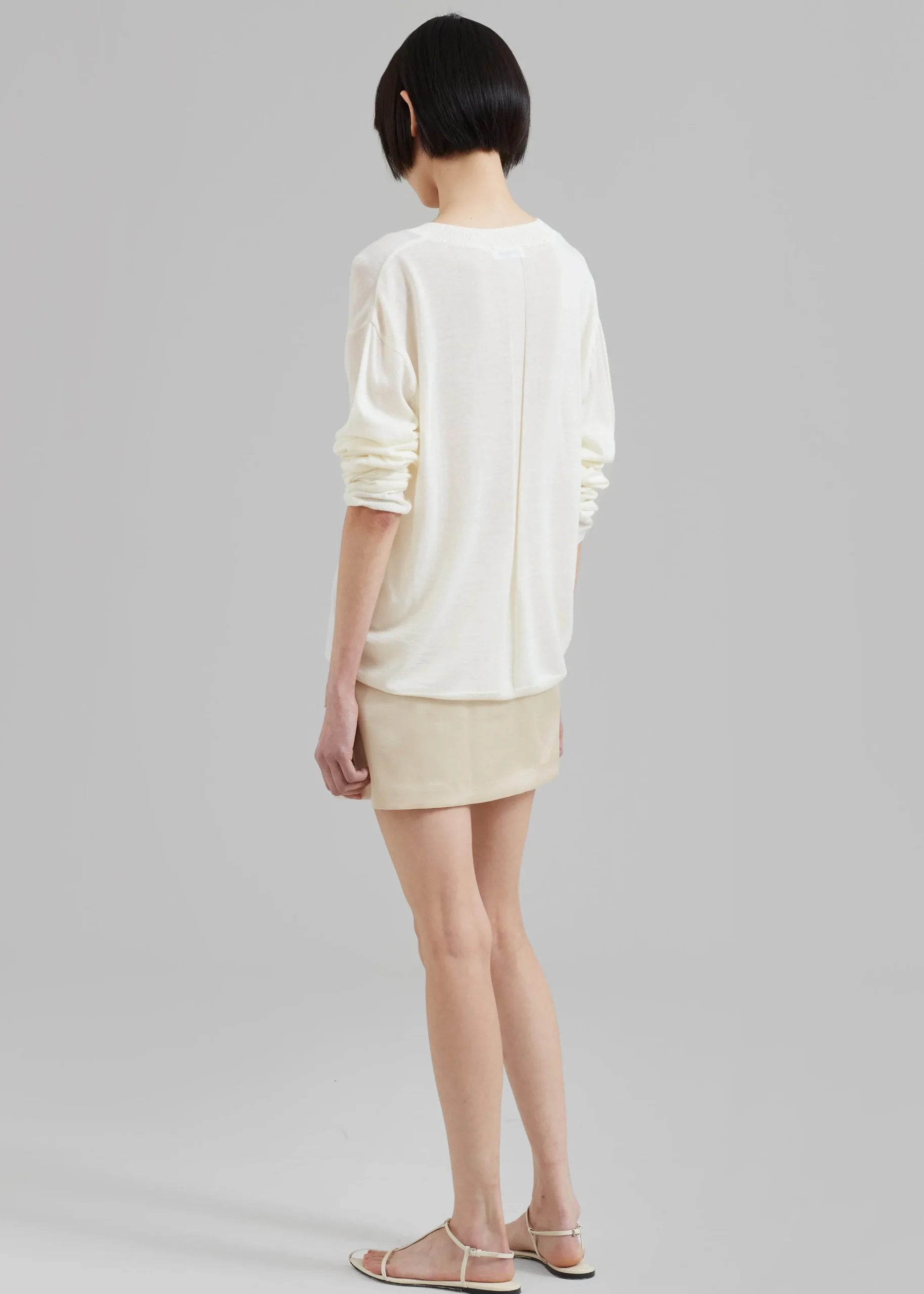 Hudson Satin Cargo Skirt