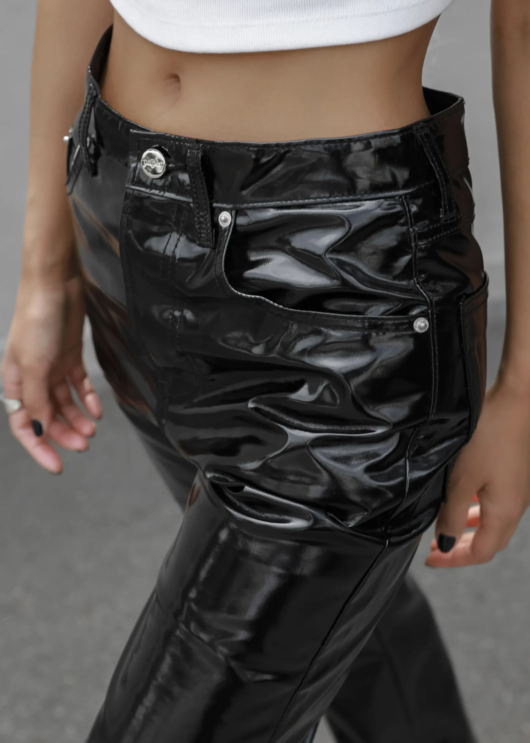Ileen Vinyl Pants
