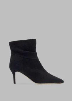 Ilio Smeraldo X Geraldine Boublil Suede Leather Boots