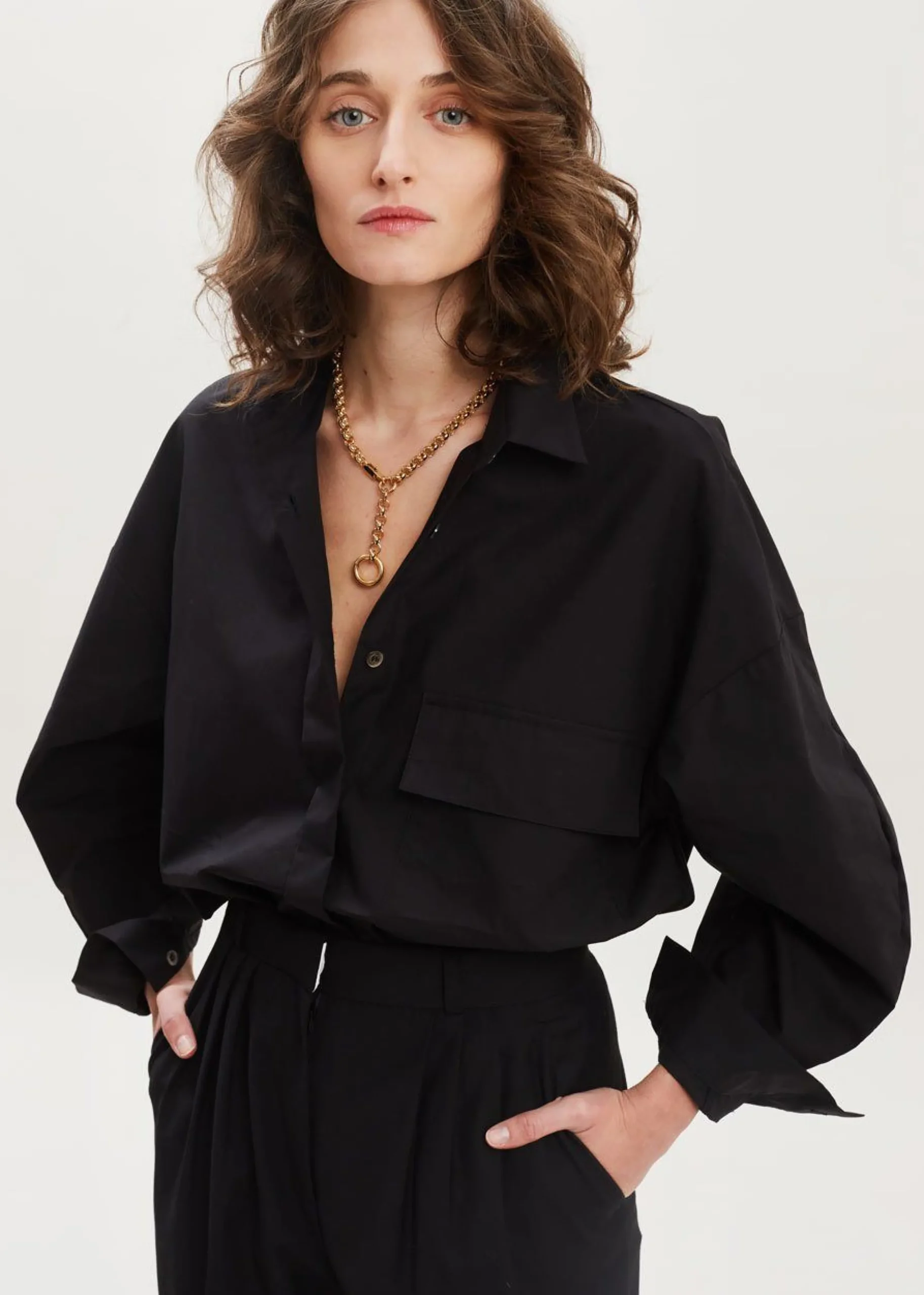 Ingrid Balloon Sleeve Shirt