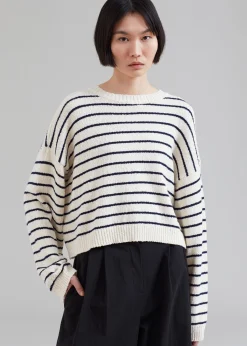 Iona Boatneck Cream Sweater