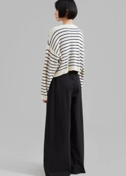 Iona Boatneck Cream Sweater