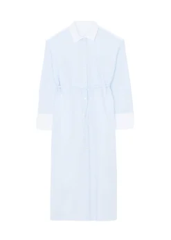 Ivy Contrast Cuff Shirt Dress