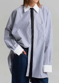 Jany Tie-Neck Shirt