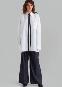 Jany Tie-Neck Shirt